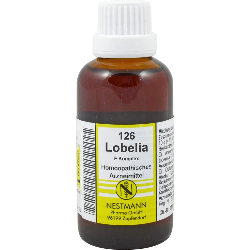 NESTMANN Lobelia F Komplex Nr. 126 Dilution, 50 ml Lösung