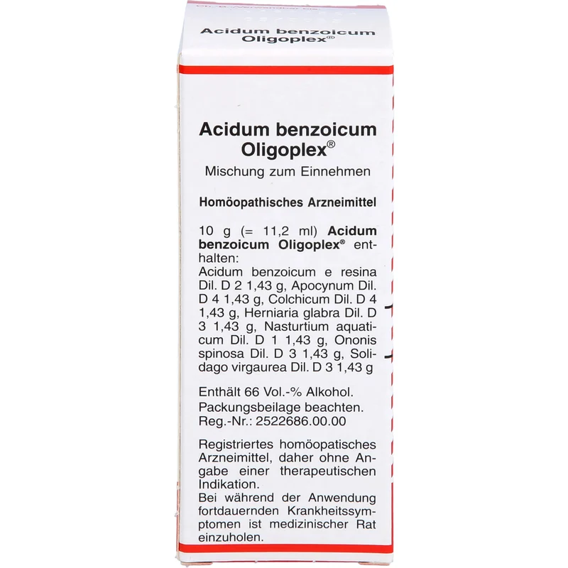 Acidum benzoicum Oligoplex®, Mischung, 50 ml LIQ