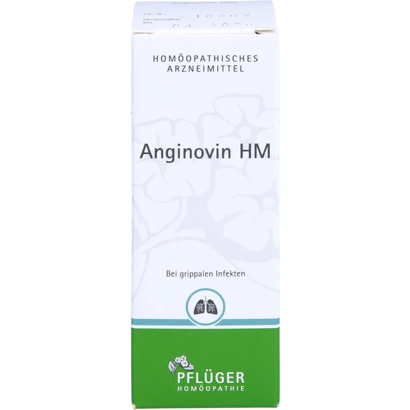 Pflüger Anginovin HM Tropfen bei grippalen Infekten, 50 ml Lösung