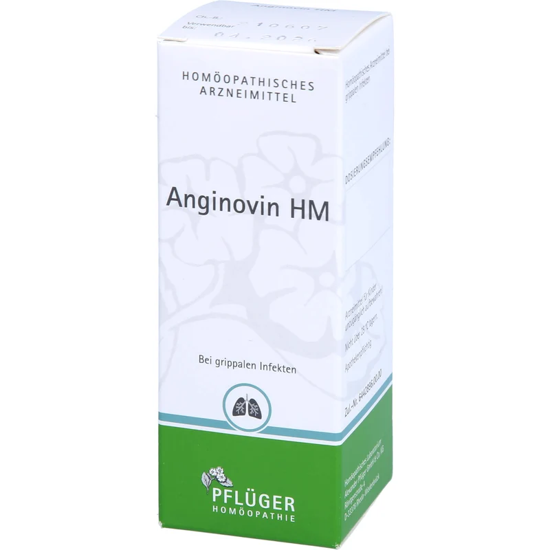 Pflüger Anginovin HM Tropfen bei grippalen Infekten, 50 ml Lösung