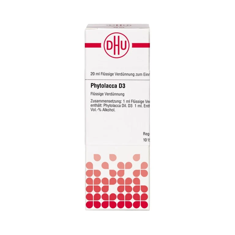 DHU Phytolacca D3 Dilution, 20 ml Lösung