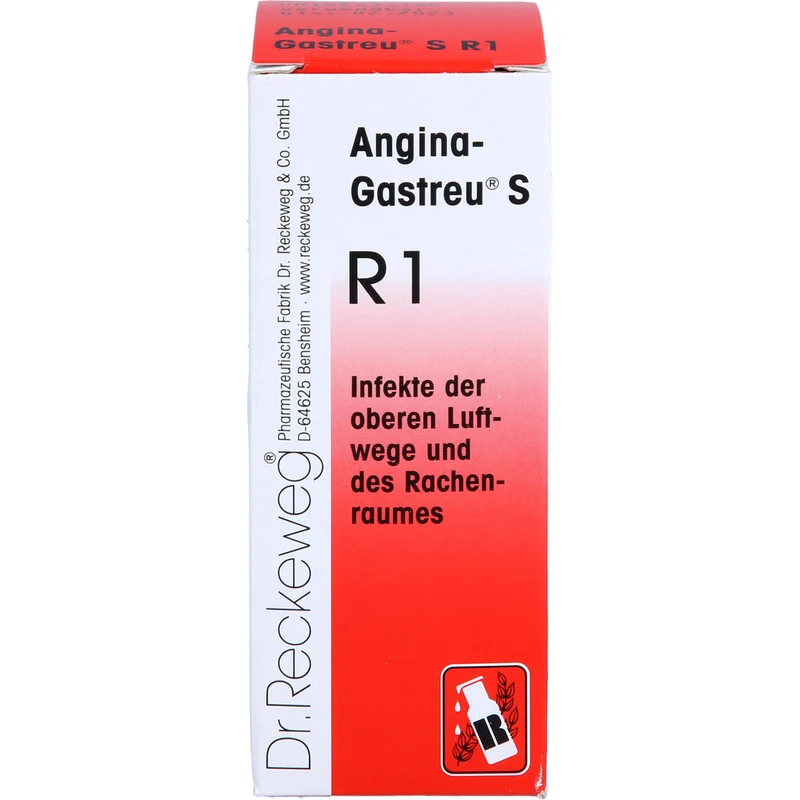 Dr. Reckeweg Angina-Gastreu S R1 Tropfen, 50 ml Lösung
