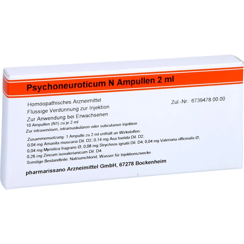 Psychoneuroticum N flüssige Verdünnung, 10 St. Ampullen