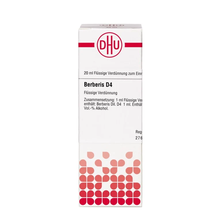 Berberis D4 DHU Dilution, 20 ml Lösung