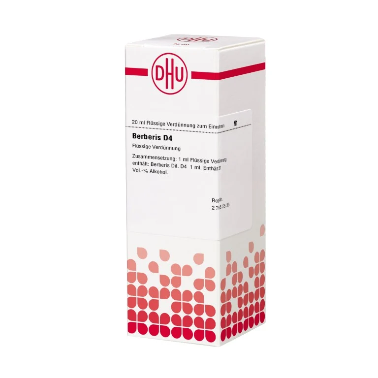 Berberis D4 DHU Dilution, 20 ml Lösung