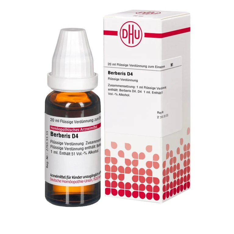 Berberis D4 DHU Dilution, 20 ml Lösung