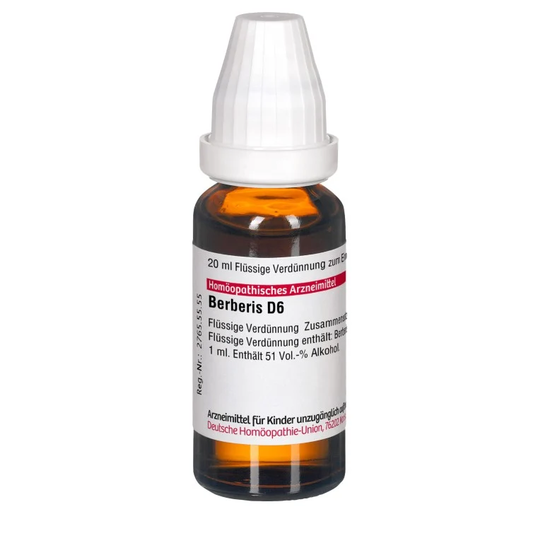 Berberis D6 DHU Dilution, 20 ml Lösung