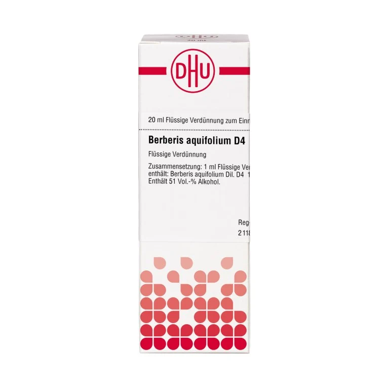 Berberis aquifolium D4 DHU Dilution, 20 ml Lösung
