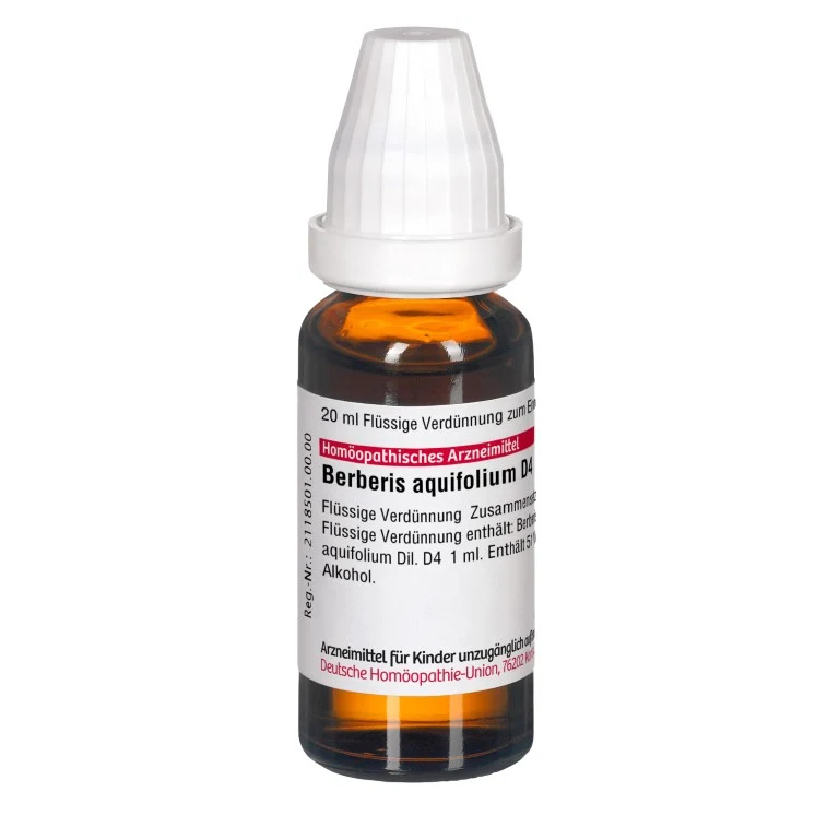 Berberis aquifolium D4 DHU Dilution, 20 ml Lösung
