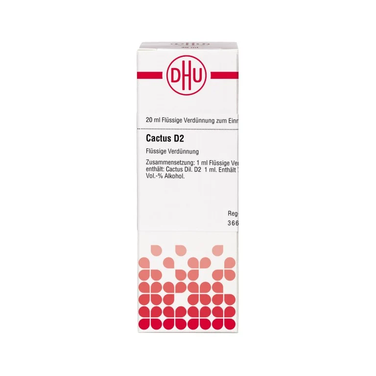 DHU Cactus D2 Dilution, 20 ml Lösung