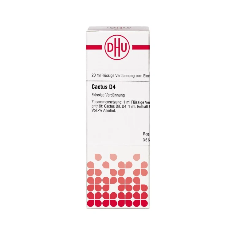 DHU Cactus D4 Dilution, 20 ml Lösung