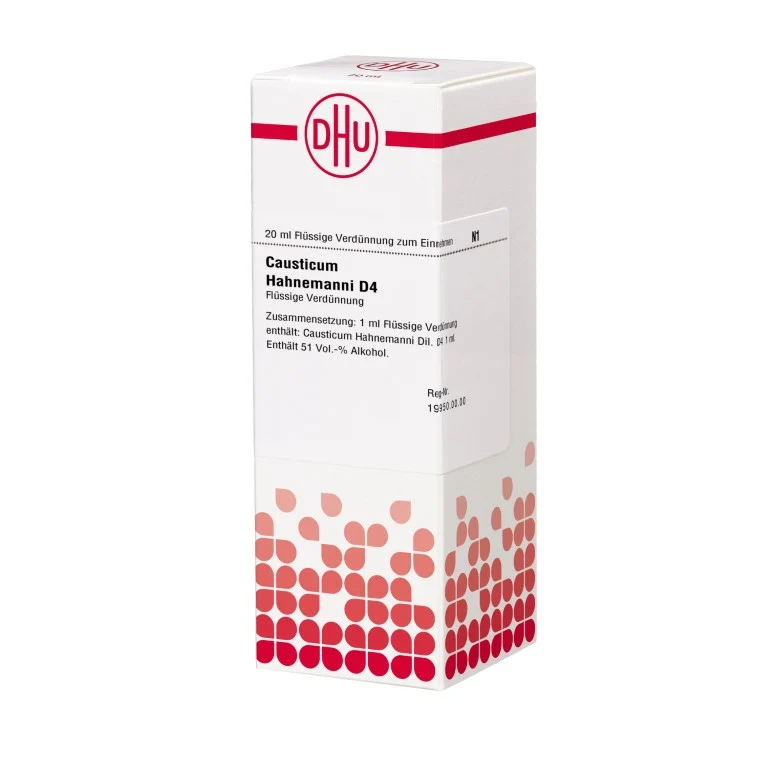 DHU Causticum Hahnemanni D4 Dilution, 20 ml Lösung