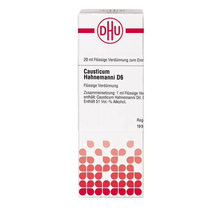 DHU Causticum Hahnemanni D6 Dilution, 20 ml Lösung