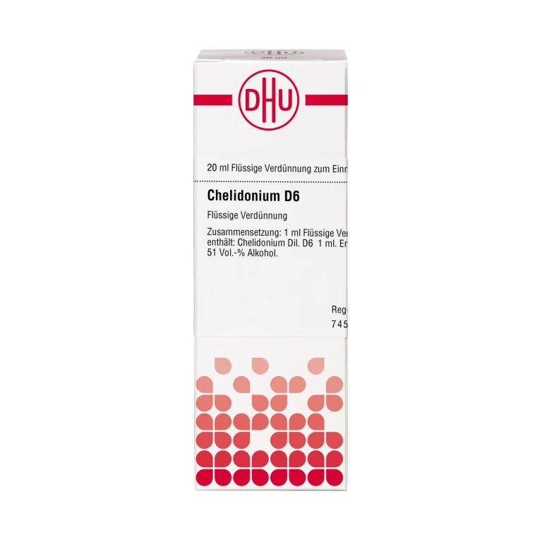 DHU Chelidonium D6 Dilution, 20 ml Lösung