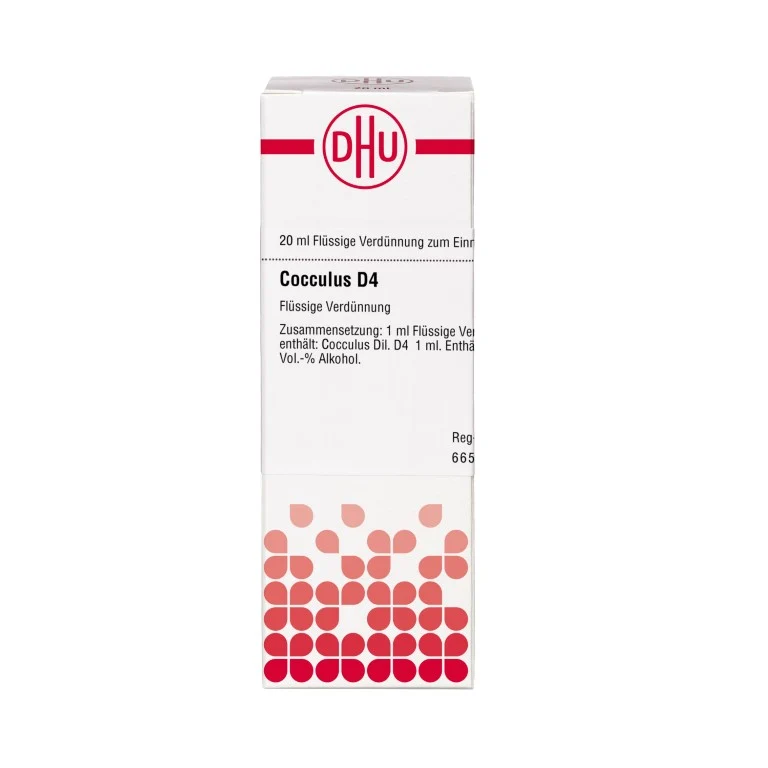 Cocculus D4 DHU Dilution, 20 ml Lösung