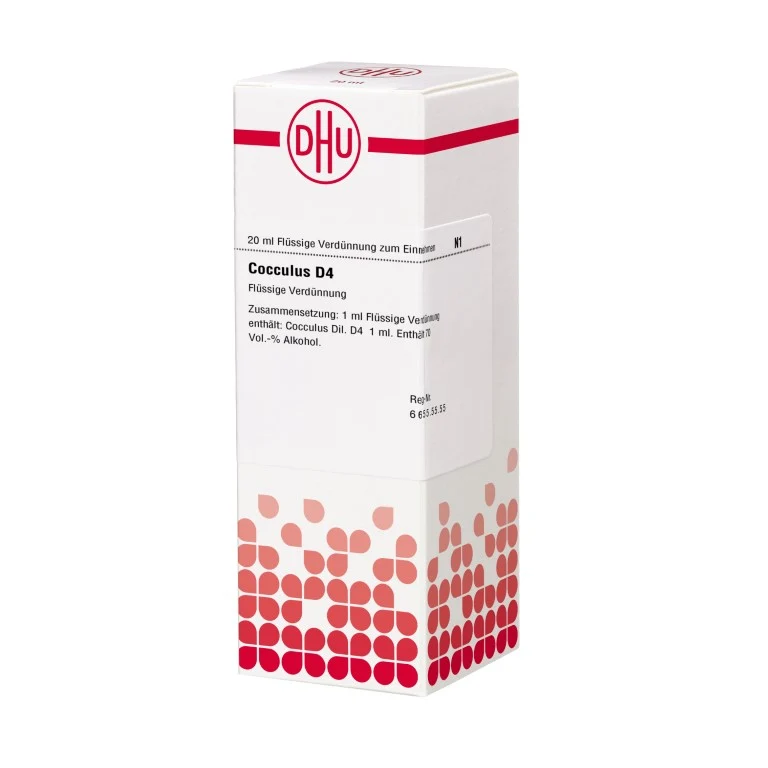 Cocculus D4 DHU Dilution, 20 ml Lösung
