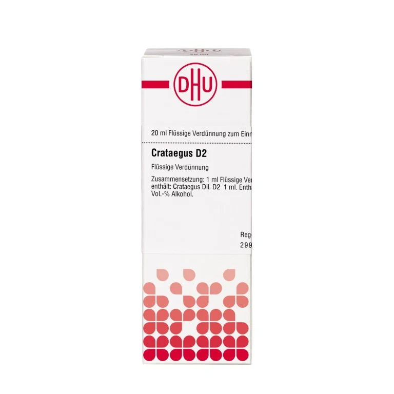 DHU Crataegus D2 Dilution, 20 ml Lösung