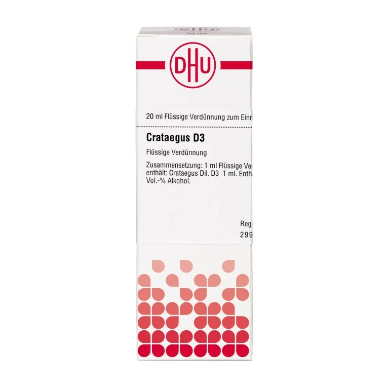 DHU Crataegus D3 Dilution, 20 ml Lösung