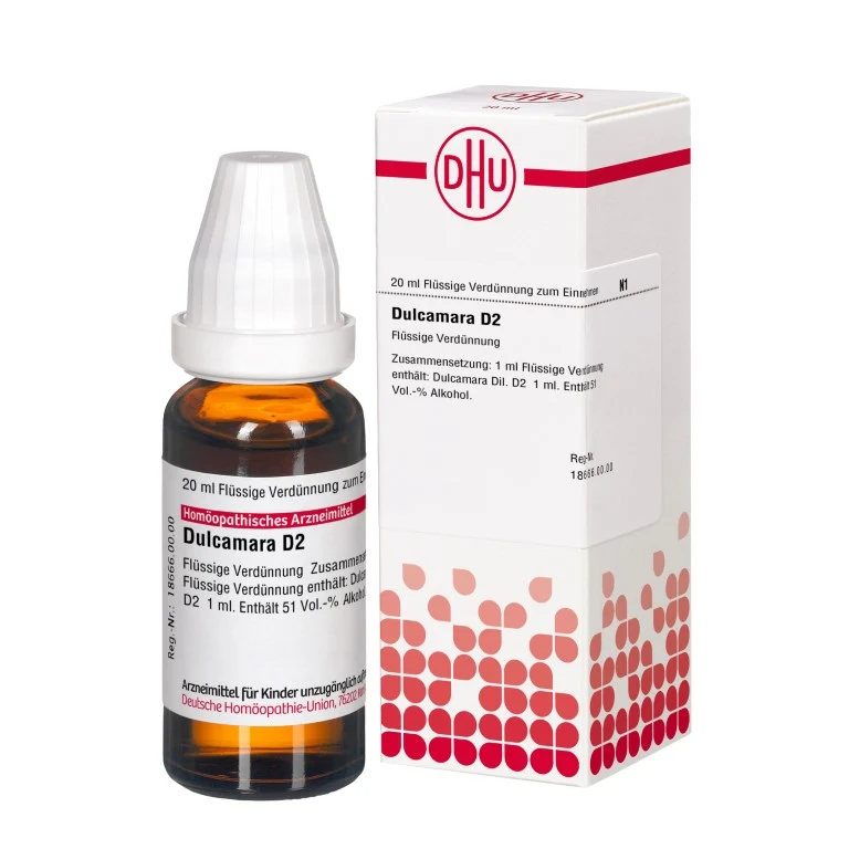 Dulcamara D2 DHU Dilution, 20 ml Lösung