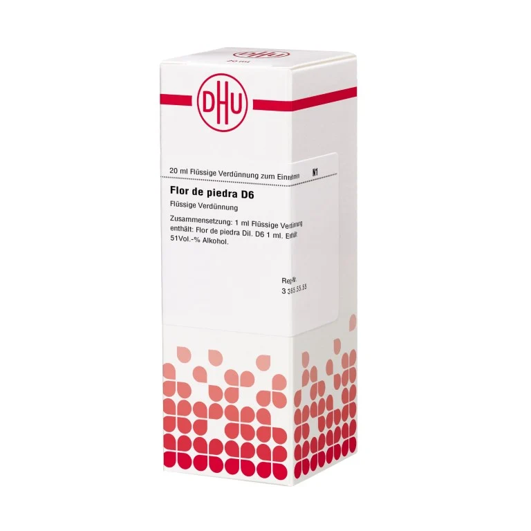 Flor de Piedra D6 DHU Dilution, 20 ml Lösung