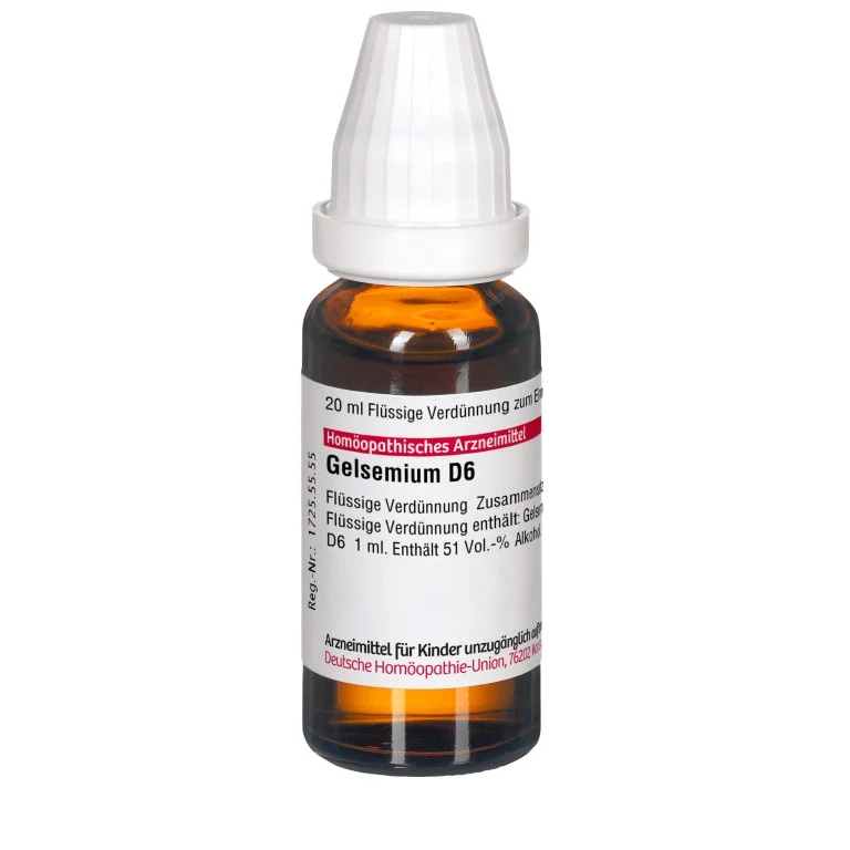 DHU Gelsemium D6 Dilution, 20 ml Lösung
