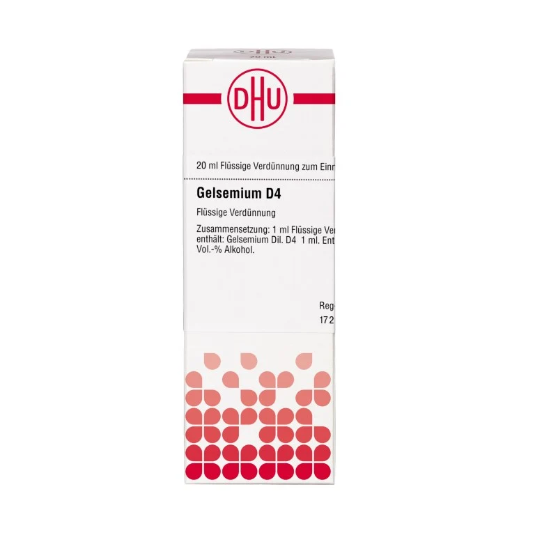DHU Gelsemium D4 Dilution, 20 ml Lösung