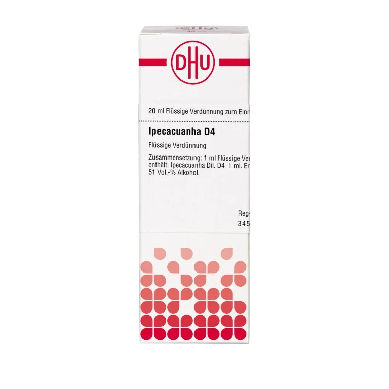 DHU Ipecacuanha D4 Dilution, 20 ml Lösung