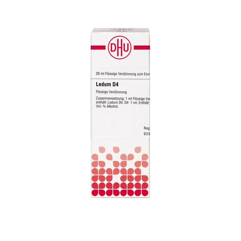 Ledum D4 DHU Dilution, 20 ml Lösung
