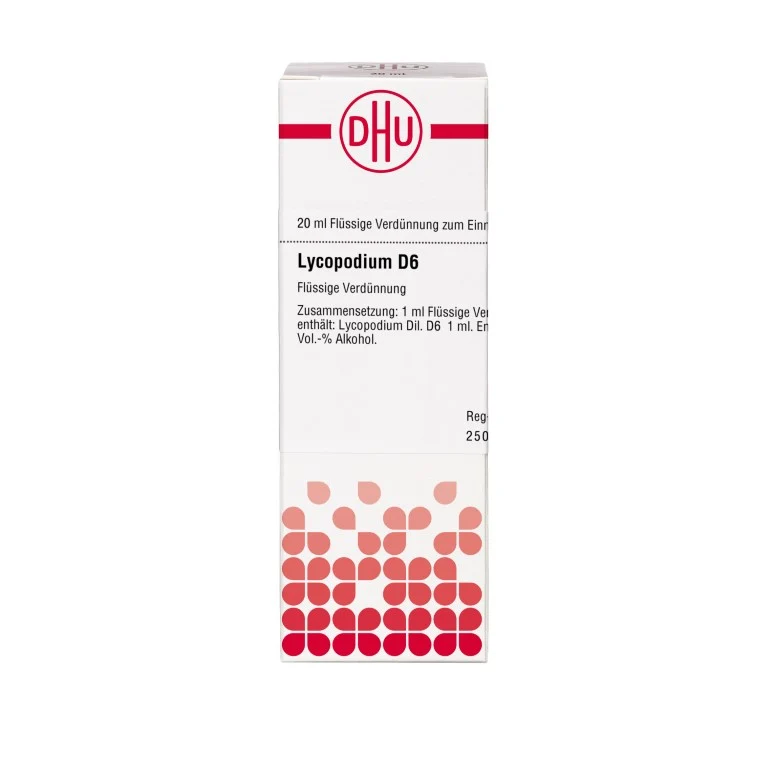 DHU Lycopodium D6 Dilution, 20 ml Lösung