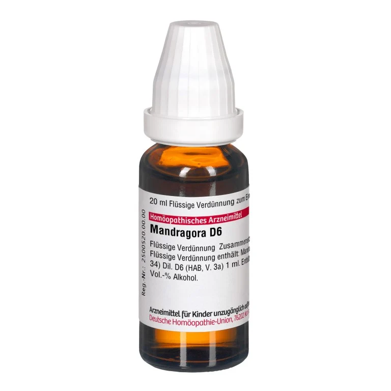 DHU Mandragora D6 Dilution, 20 ml Lösung