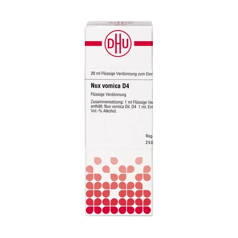 DHU Nux vomica D4 Dilution, 20 ml Lösung