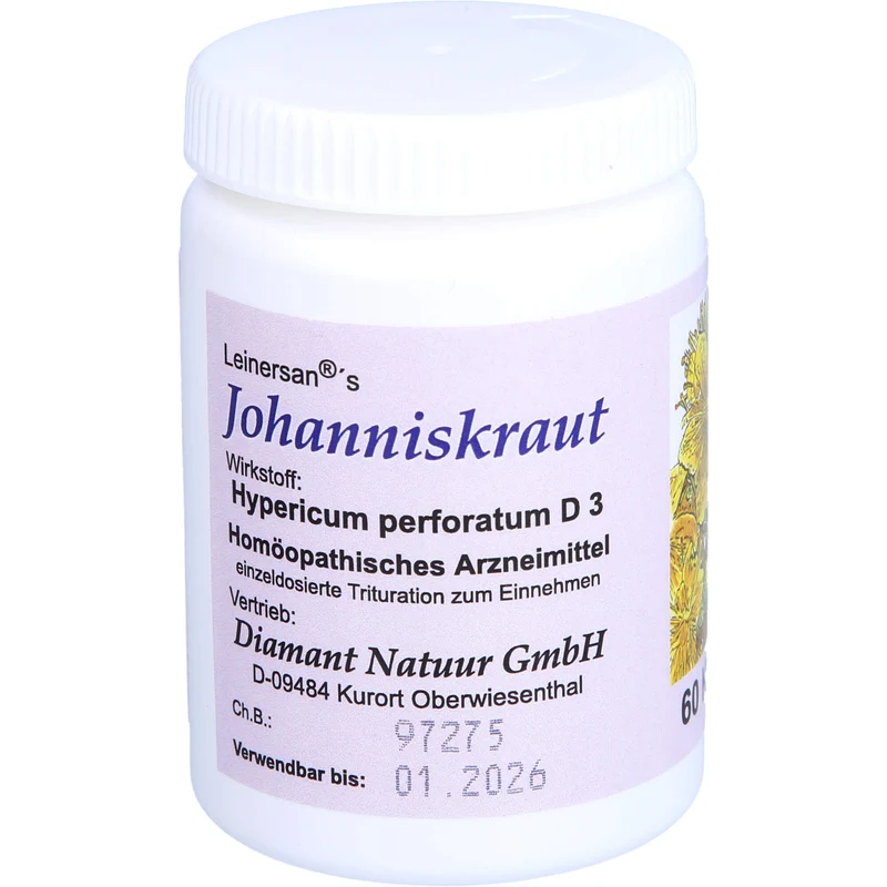 Diamant Natuur Johanniskraut Kapseln, 60 St. Kapseln