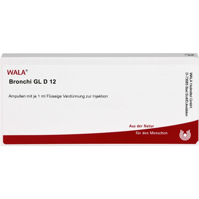 Bronchi Gl D12 Wala Ampullen, 10X1 ml AMP