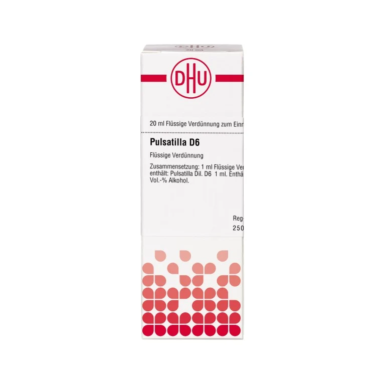 DHU Pulsatilla D6 Dilution, 20 ml Lösung