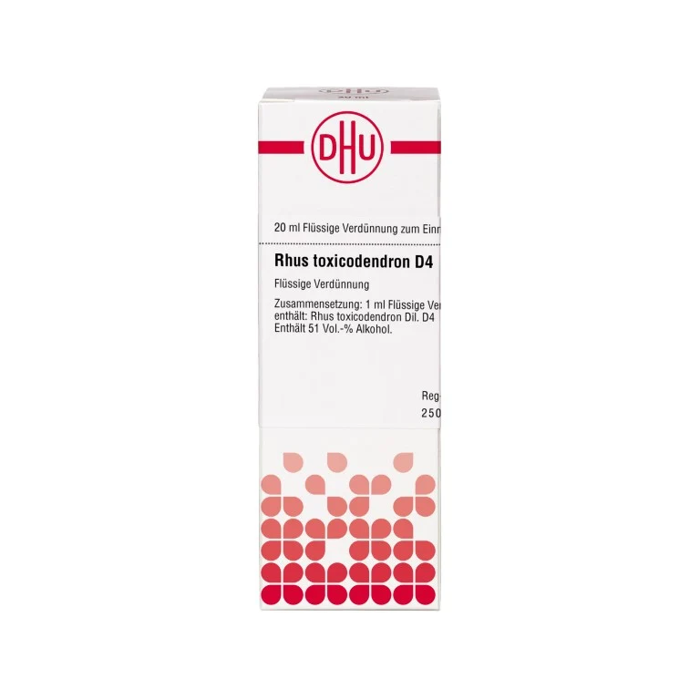 DHU Rhus toxicodendron D4 Dilution, 20 ml Lösung
