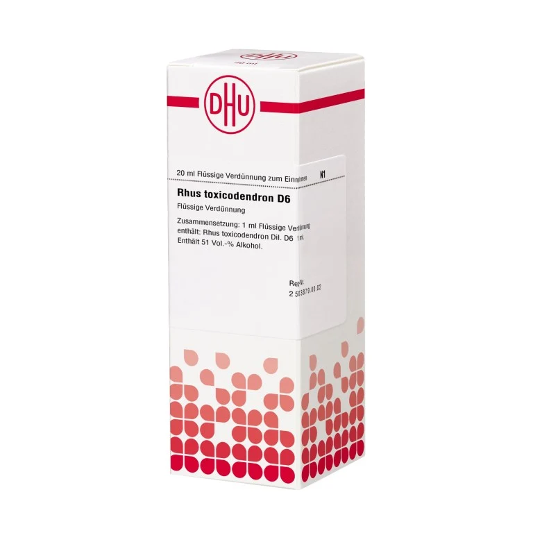DHU Rhus Toxicodendron D 6 flüssige Verdünnung, 20 ml Lösung