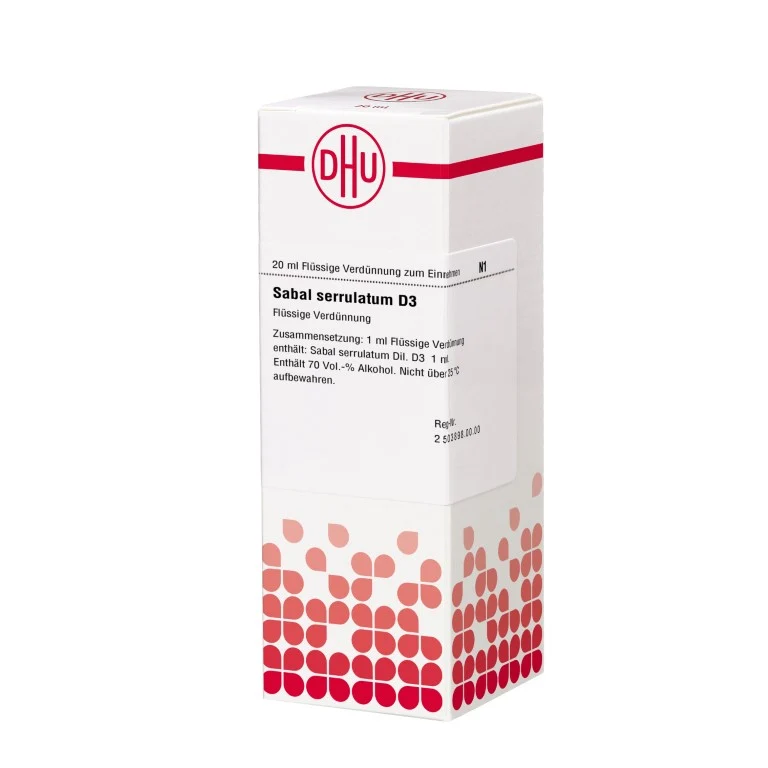 Sabal serrulatum D3 DHU Dilution, 20 ml Lösung