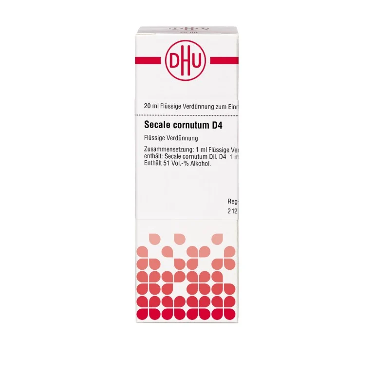 DHU Secale cornutum D4 Dilution, 20 ml Lösung