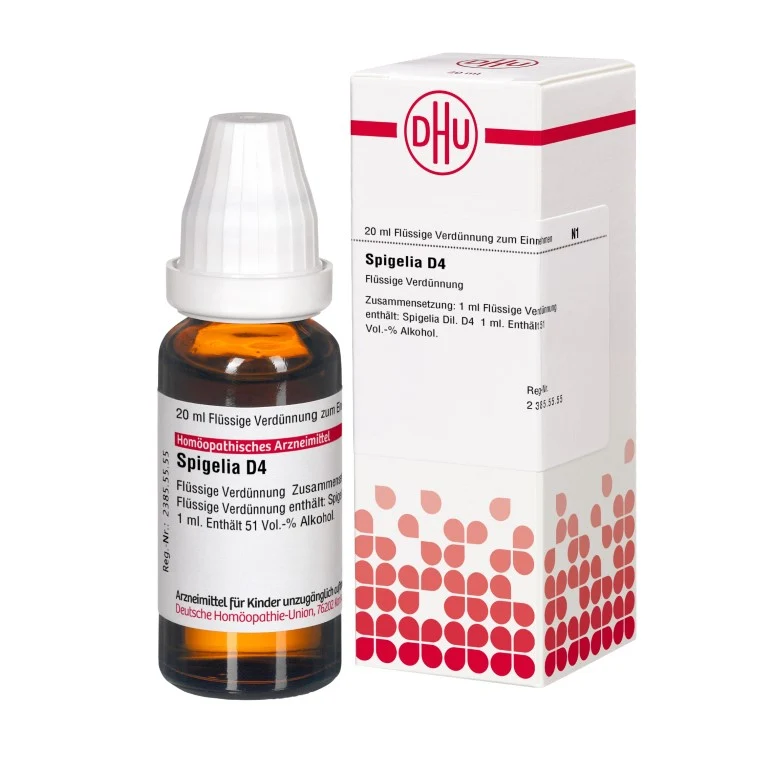 Spigelia D4 DHU Dilution, 20 ml Lösung