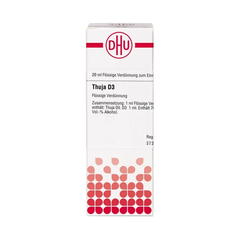 DHU Thuja D3 Dilution, 20 ml Lösung