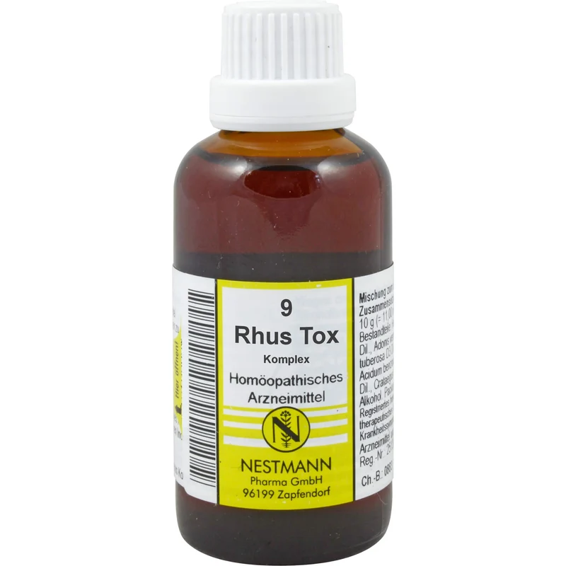 NESTMANN 9 Rhus tox. Komplex Mischung, 50 ml Lösung