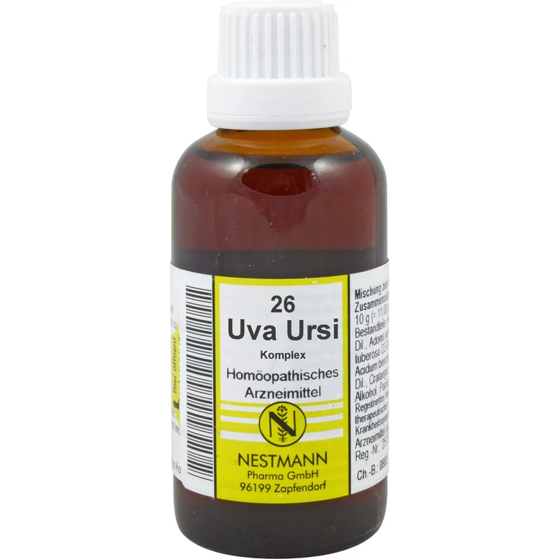 NESTMANN Uva Ursi Komplex Nr. 26 Mischung, 50 ml Lösung
