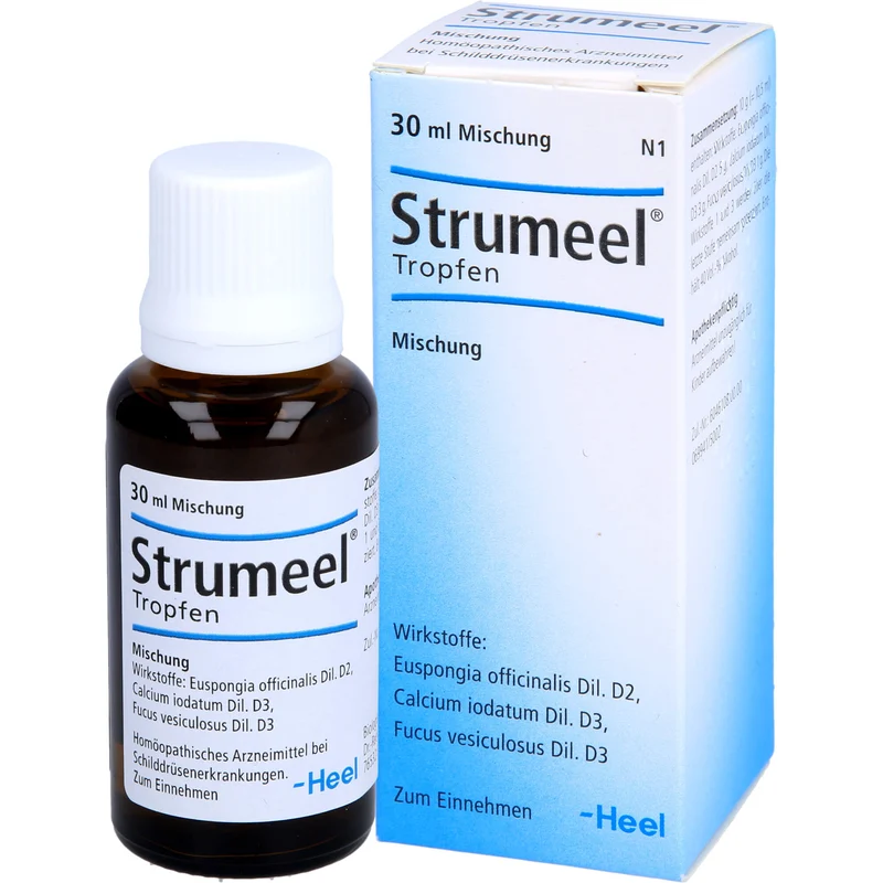 Strumeel Tropfen bei Schilddrüsenerkrankungen, 30 ml Lösung