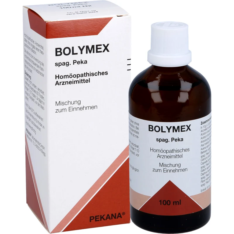 PEKANA Bolymex Spag. Peka Tropfen, 100 ml Lösung