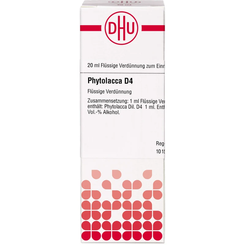DHU Phytolacca D4 Dilution, 20 ml Lösung