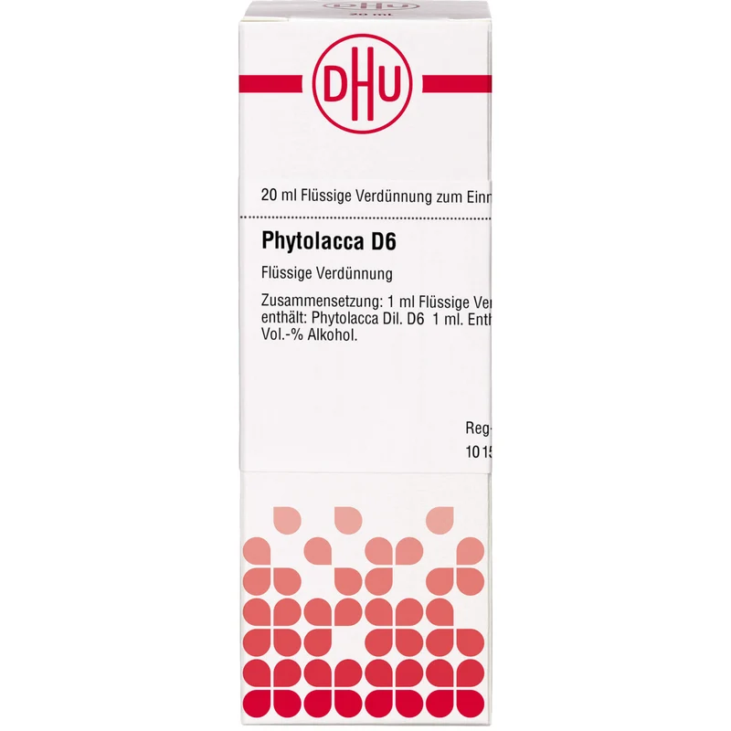 DHU Phytolacca D6 Dilution, 20 ml Lösung