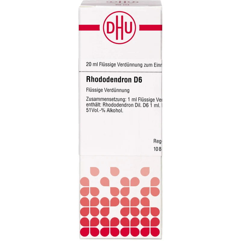 Rhododendron D6 DHU Dilution, 20 ml Lösung