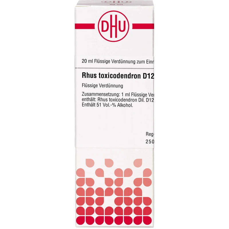 DHU Rhus toxicodendron D12 Dilution, 20 ml Lösung