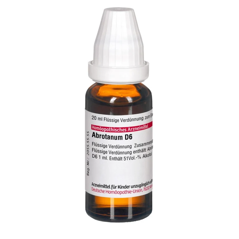 DHU Abrotanum D6 Dilution, 20 ml Lösung