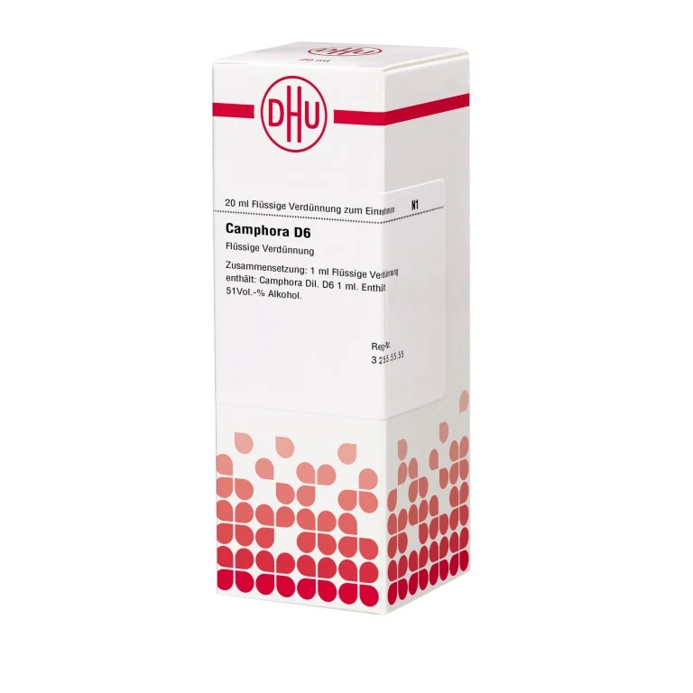 Camphora D6 DHU Dilution, 20 ml Lösung